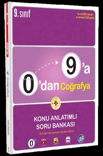 0 dan 9 a Coğrafya Konu Anlatımlı Soru Bankası - 1