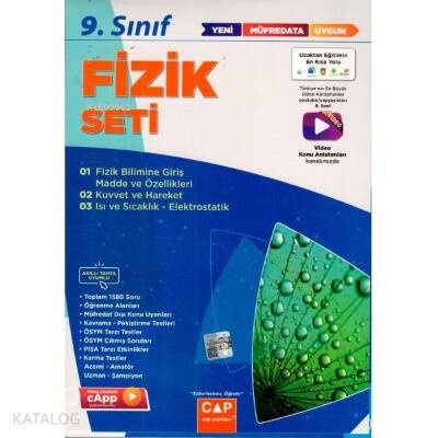 09.Sınıf Set Anadolu Fizik - 2022 - 1