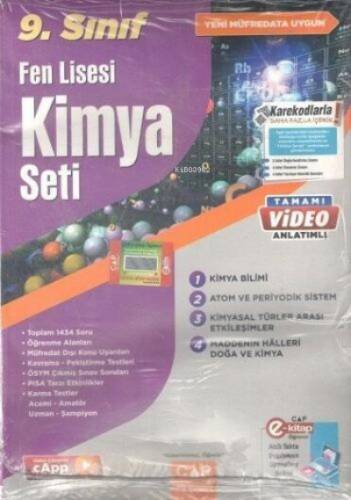 09.Sınıf Set Fen Lisesi Kimya - 2023 - 1