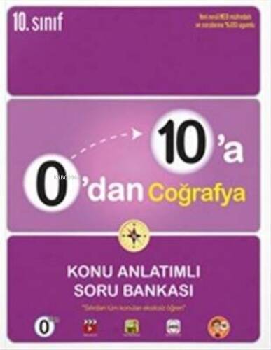 0'dan 10'a Coğrafya Konu Anlatımlı Soru Bankası - 1