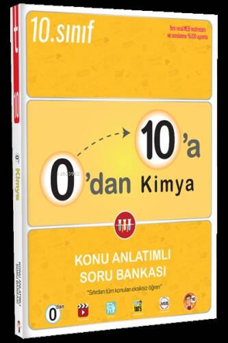 0'dan 10'a Kimya Konu Anlatımlı Soru Bankası - 1