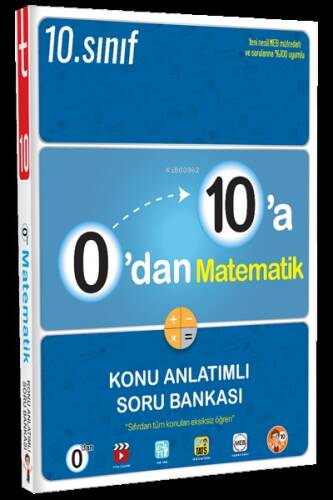 0'dan 10'a Matematik Konu Anlatımlı Soru Bankası - 1