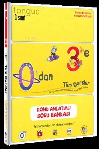 0'dan 3'e Tüm Dersler Konu Anlatımlı Soru Bankası - 1