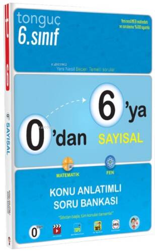 0'dan 6'ya Sayısal Konu Anlatımlı Soru Bankası - 1