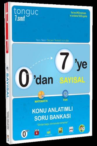 0'dan 7'ye Sayısal Konu Anlatımlı Soru Bankası - 1