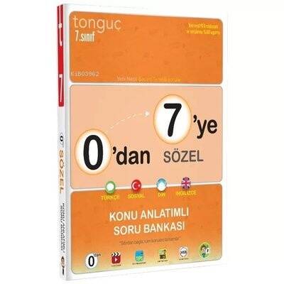 0'dan 7'ye Sözel Konu Anlatımlı Soru Bankası - 1