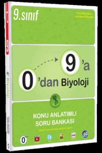 0'dan 9'a Biyoloji Konu Anlatımlı Soru Bankası - 1