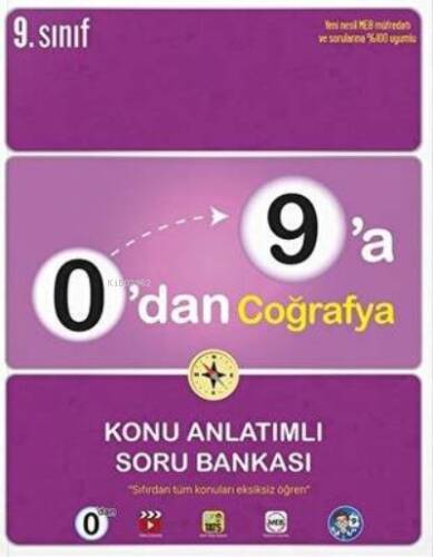 0'dan 9'a Coğrafya Konu Anlatımlı Soru Bankası - 1