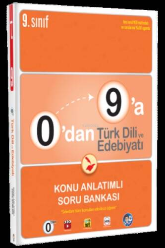 0'dan 9'a Türk Dili ve Edebiyatı Konu Anlatımlı Soru Bankası - 1