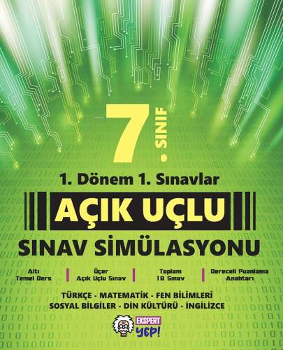 1. Dönem 1. Sınavlar Açık Uçlu Sınav Simülasyonu 7. Sınıf - 1