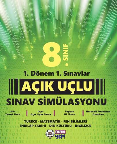 1. Dönem 1. Sınavlar Açık Uçlu Sınav Simülasyonu 8. Sınıf - 1