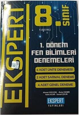 1. Dönem Fen Bilimleri Denemeleri 8, Sınıf - 1