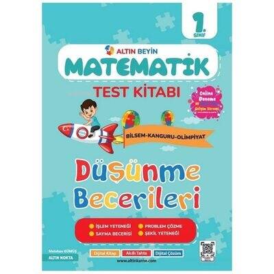 1. Sınıf Altın Beyin Matematik Test Kitabı - 1