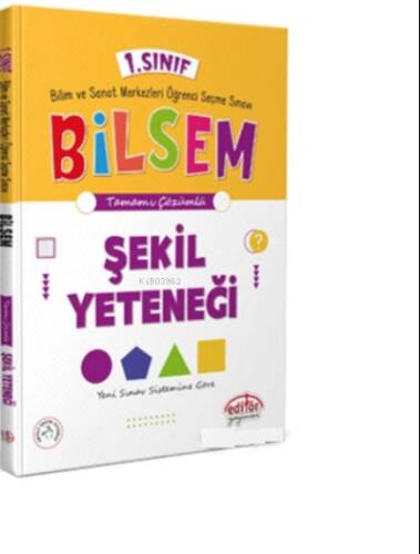 1. Sınıf Bilsem Hazırlık Şekil Yeteneği Tamamı Çözümlü - 1