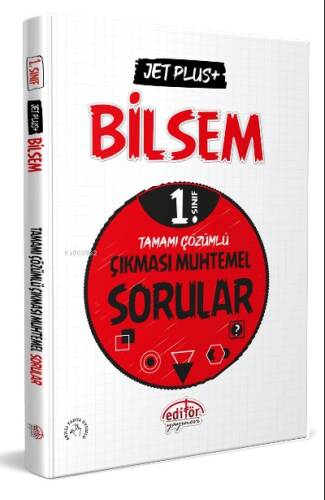 1 Sınıf Bilsem Jet Plus+ Tamamı Çözümlü Çıkması Muhtemel Sorular - 1