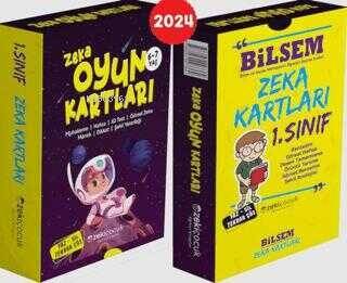 1. Sınıf Bilsem Zeka Kartları - 6-7 Yaş Zeka Oyun Kartları - 1