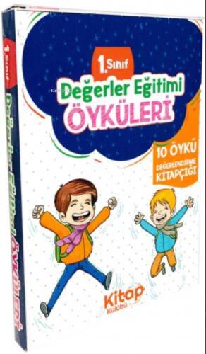 1. Sınıf Değerler Eğitimi Öyküleri 10 Kitap - 1