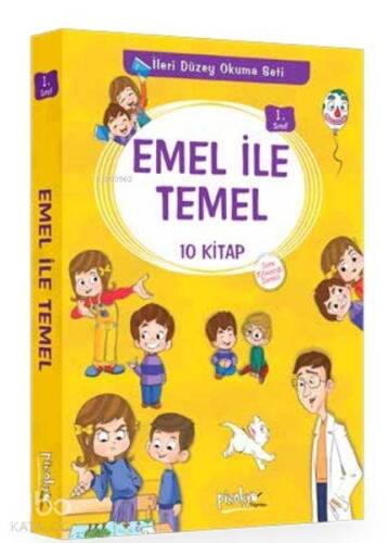 1. Sınıf Emel İle Temel Serisi (10 Kitaplık Set) - 1