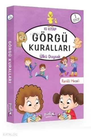 1. Sınıf Görgü Kuralları Serisi (10 Kitap Takım) - 1