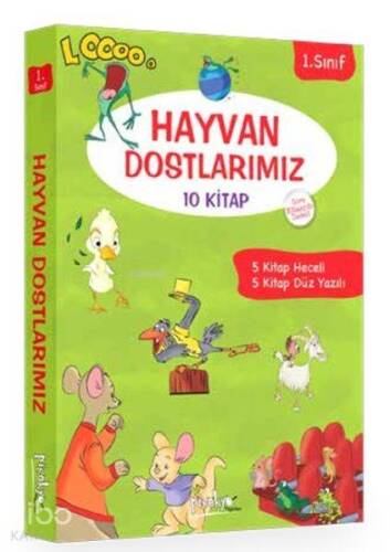 1. Sınıf Hayvan Dostlarımız Serisi (10 Kitap Takım) - 1