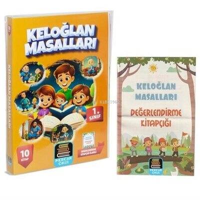 1. Sınıf Keloğlan Masalları Okuma Seti - 10 Kitap Takım - Değendirme Kitapçığı İlaveli - 1