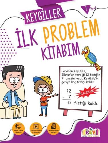 1. Sınıf Keygiller İlk Problem Kitabım - 1