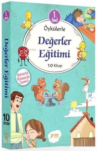 1. Sınıf Öykülerle Değerler Eğitimi Seti (10 Kitap Takım) - 1