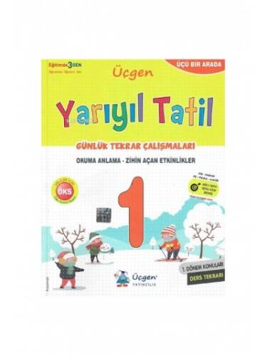 1. Sınıf Yarıyıl Tatil Günlük Tekrar Çalışmaları - 1