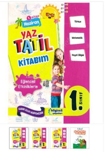 1. Sınıf Yaz Tatil Kitabım Bilgiseli Yayınları - 1