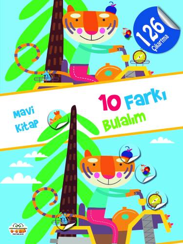 10 Farkı Bulalım -Mavi Kitap - 1