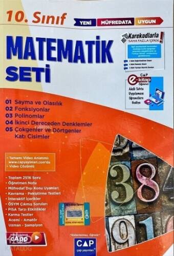 10. Sınıf Anadolu Matematik Seti -2022 - 1