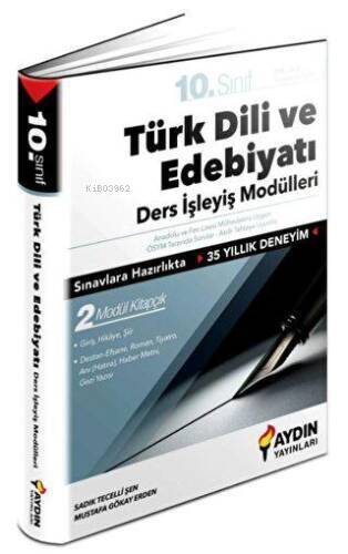 10. Sınıf Aydın Türk Dili ve Edebiyatı Ders İşleyiş Modülleri - 1