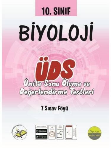 10. Sınıf Biyoloji Ünite Değerlendirme Sınavı (7 Sınav) - 1