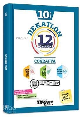 10. Sınıf Dekatlon Coğrafya 12 Deneme - 1