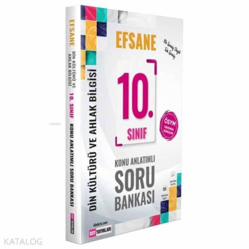 10. Sınıf Din Kültürü ve Ahlak Bilgisi Efsane Konu Anlatımlı Soru Bankas - 1