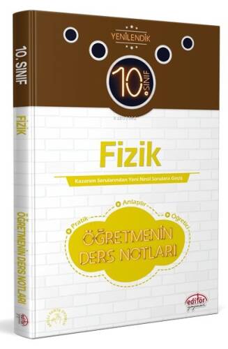 10. Sınıf Fizik Öğretmenin Ders Notları - 1