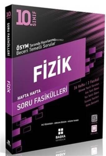 10. Sınıf Fizik Soru Fasikülleri 2 Fasikül - 1