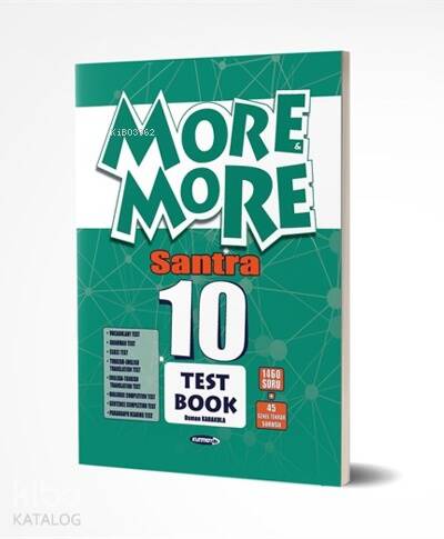 10. Sınıf More More Santra 10 Test Book - 1