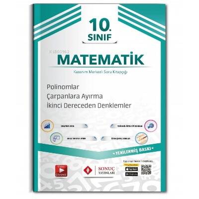 10. Sınıf Polinom Çarpanlara Ayırma, Iı. Dereceden Denklemler - 1