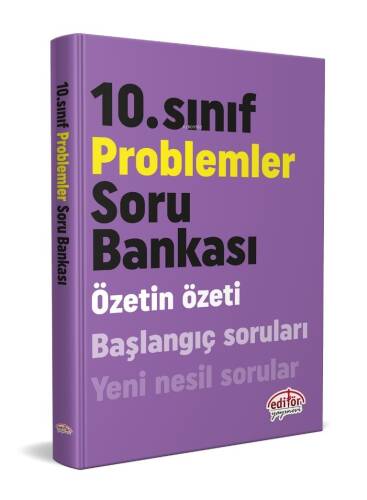 10. Sınıf Problemler Soru Bankası - 1