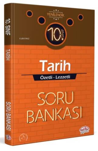 10. Sınıf Vip Tarih Özetli Lezzetli Soru Bankası - 1