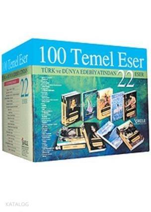 100 Temel Eser (Lise, 22 Kitap, Kutulu); Türk ve Dünya Edebiyatı - 1