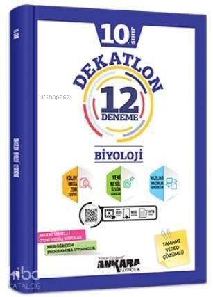 10.Sınıf Biyoloji Dekatlon 12 Deneme - 1