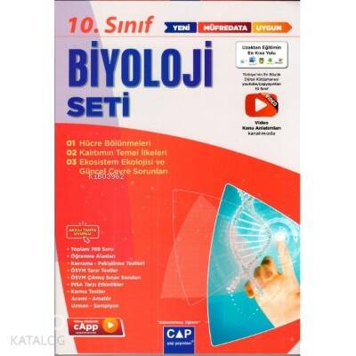 10.Sınıf Set Anadolu Biyoloji - 2022 - 1