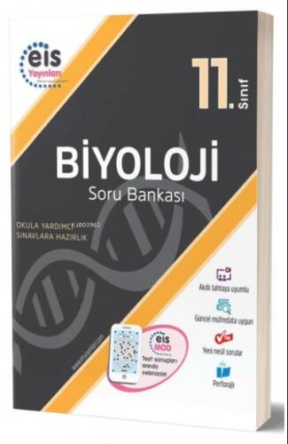 11. Sınıf Biyoloji Soru Bankası EİS Yayınları - 1