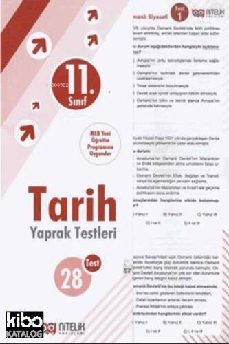 11. Sınıf Tarih Yaprak Testleri - 1