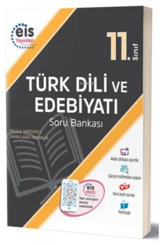 11. Sınıf Türk Dili ve Edebiyatı Soru Bankası EİS Yayınları - 1