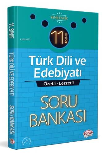 11. SINIF VİP TÜRK DİLİ VE EDEBİYATI ÖZETLİ LEZZETLİ SORU BANKASI - 1