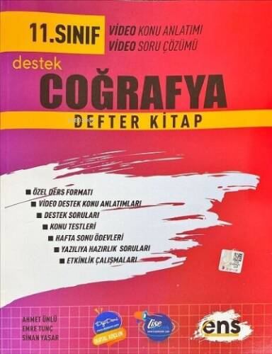 11.Sınıf Defter Kitap Coğrafya - 2023 - 1