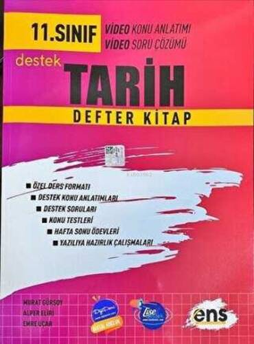 11.Sınıf Defter Kitap Tarih - 2023 - 1